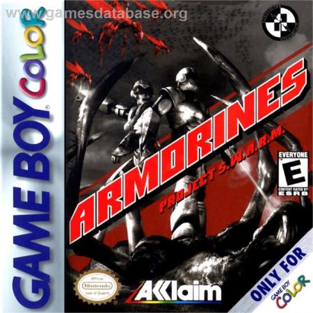 Cover Armorines - Project S.W.A.R.M. for Game Boy Color